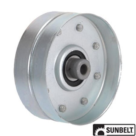 Aftermarket B1SB7813 Flat Idler Pulley, without Flanges Fits Bobcat Fits Scag A-B1SB7813-AI
